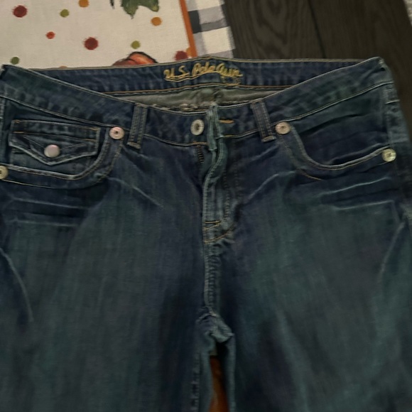 Women’s vintage 13/14 US Polo Assn. capri jeans excellent condition - Picture 4 of 9